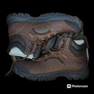NWT Timberland Mt Major Mid Hiking Boots Dark Brown Leather Mens 10 A1RC2